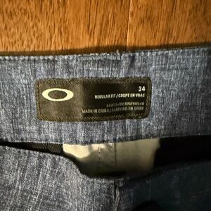 Oakley Denim Blue Regular Fit Trousers
